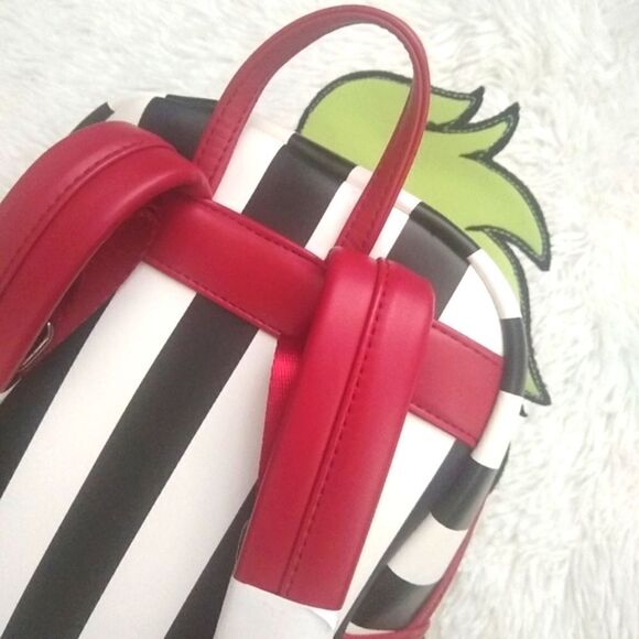 Loungefly Beetlejuice Handbook for the Recently Deceased  Mini Backpack - Picture 6 of 12